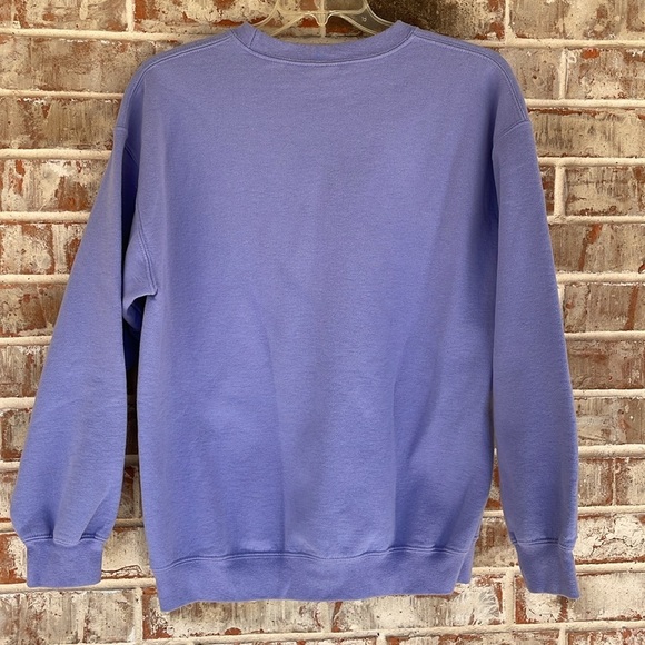 Gildan Purple Graphic Sweatshirt - Picture 7 of 7